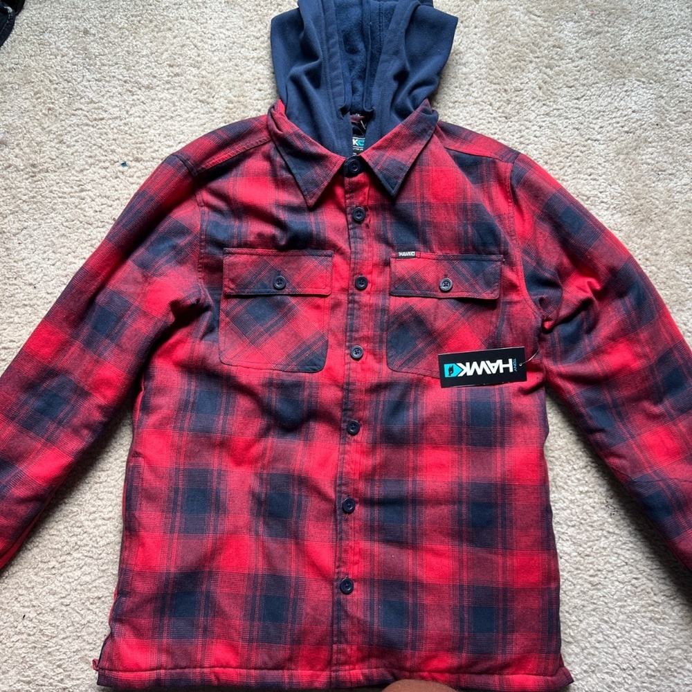 Tony Hawk flannel jacket